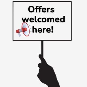 Offers Welcomed Here